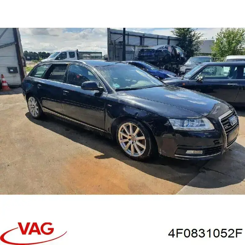 Пасажирські передні двері на Audi A6 C6 4F2