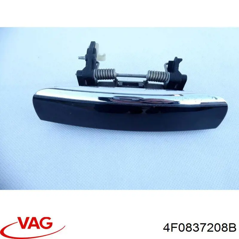 Ручка передньої двері зовнішня права VAG 4F0837208B ціна, від 11.25 USD