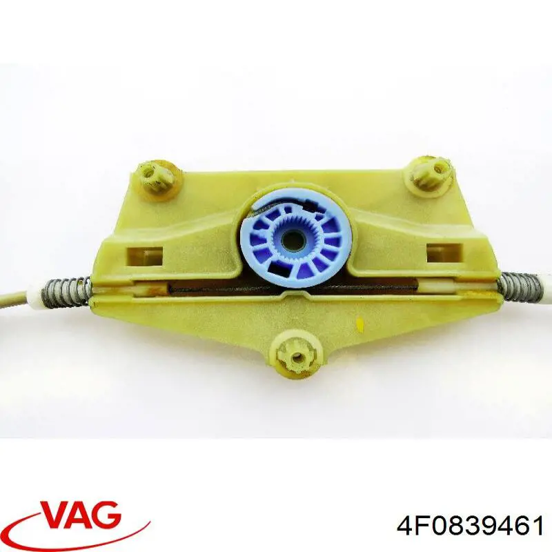 Механізм склопідіймача двері задньої, лівої 4F0839461 VAG