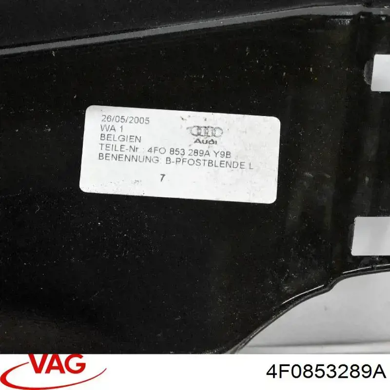  4F0853289A VAG