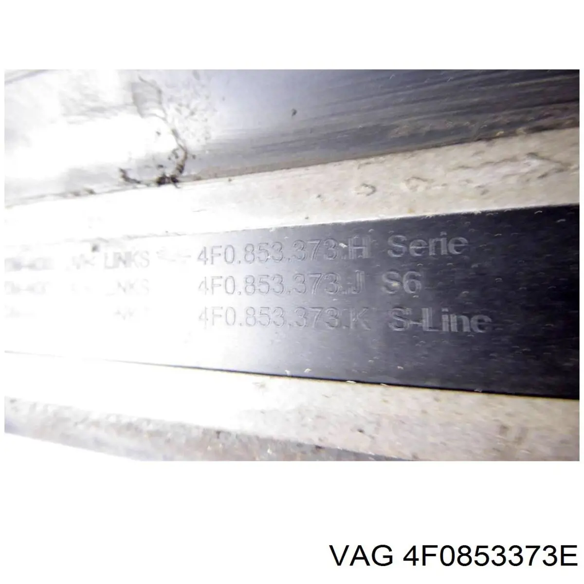 4F0853373E01C VAG накладка зовнішня (молдинг порога, передня ліва)