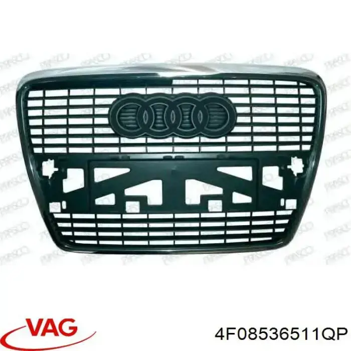 Купити Решітка радіатора Audi A6 C6 4F2