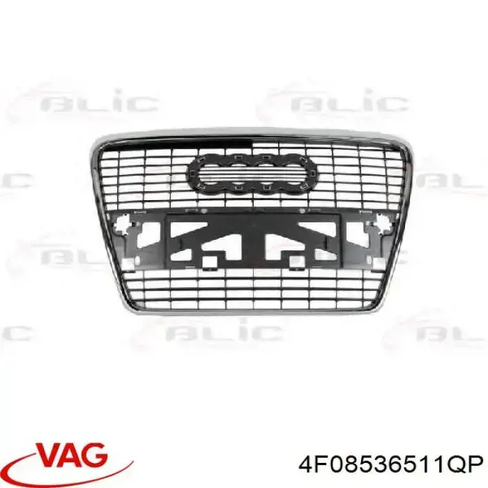  Решітка радіатора Audi A6 