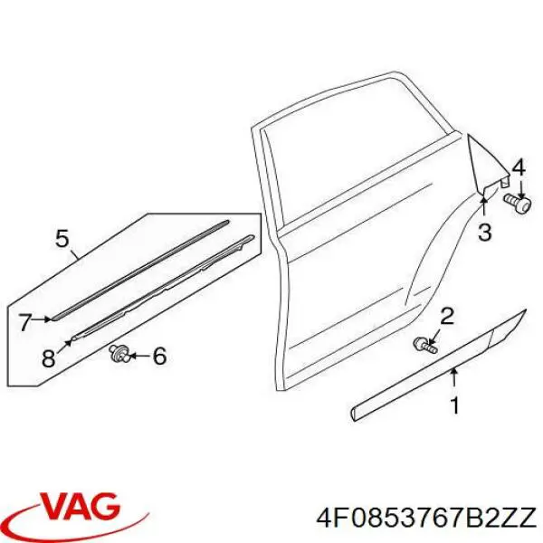 4F0853767B2ZZ VAG 