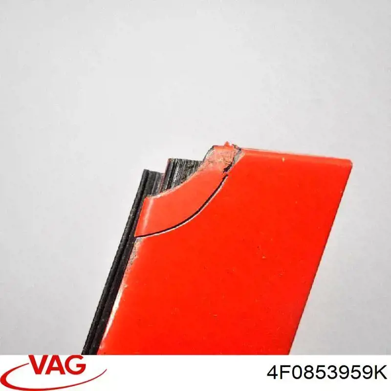 Купити 4F0853959K VAG Молдинг передньої лівої двері