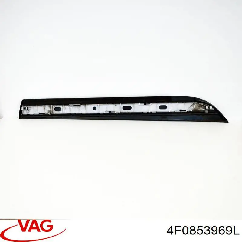 Молдинг задніх лівих дверей VAG 4F0853969B ціна, від 12.74 USD