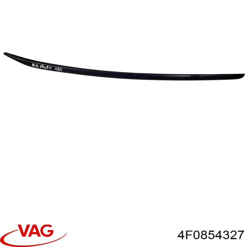 Захисна накладка переднього скла ліва VAG 4F0854327 ціна, від 27.69 USD