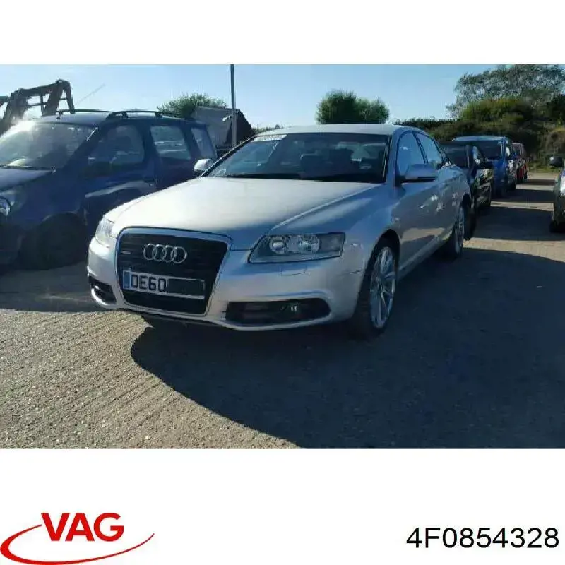 Молдинг лобового скла, правий 4F0854328 VAG