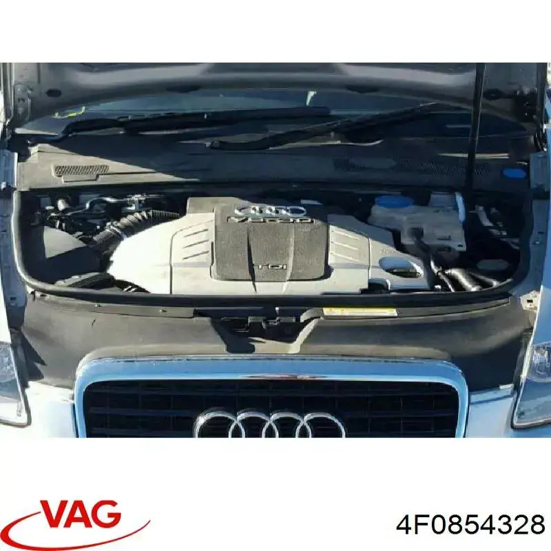 Купити 4F0854328 VAG Молдинг лобового скла, правий