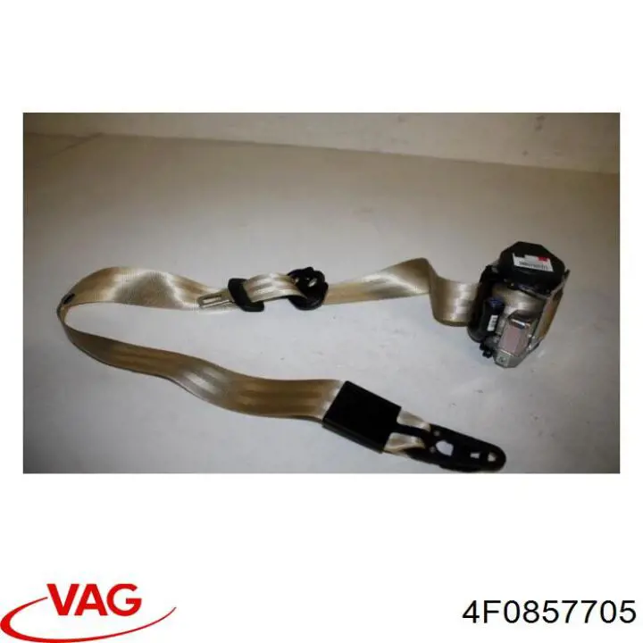 Пасок безпеки передній лівий VAG 4F0857705 ціна, від 22.57 USD