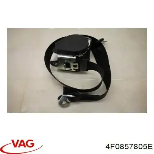 Пасок безпеки задній лівий VAG 4F0857805E ціна, від 9.03 USD
