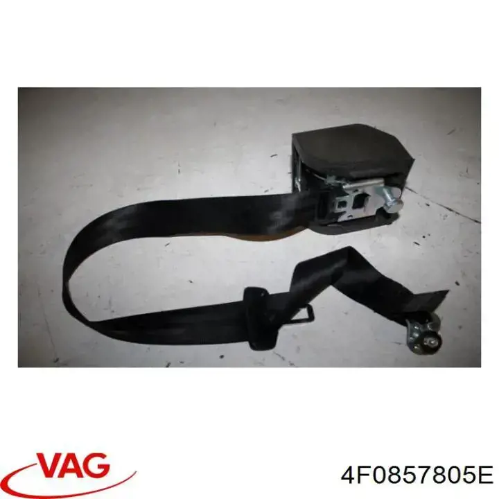 Купити 4F0857805E VAG Пасок безпеки задній лівий