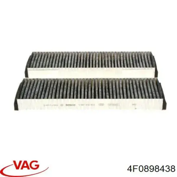 Фільтр повітряний обігрівача VAG 4F0898438 ціна, від 12.74 USD