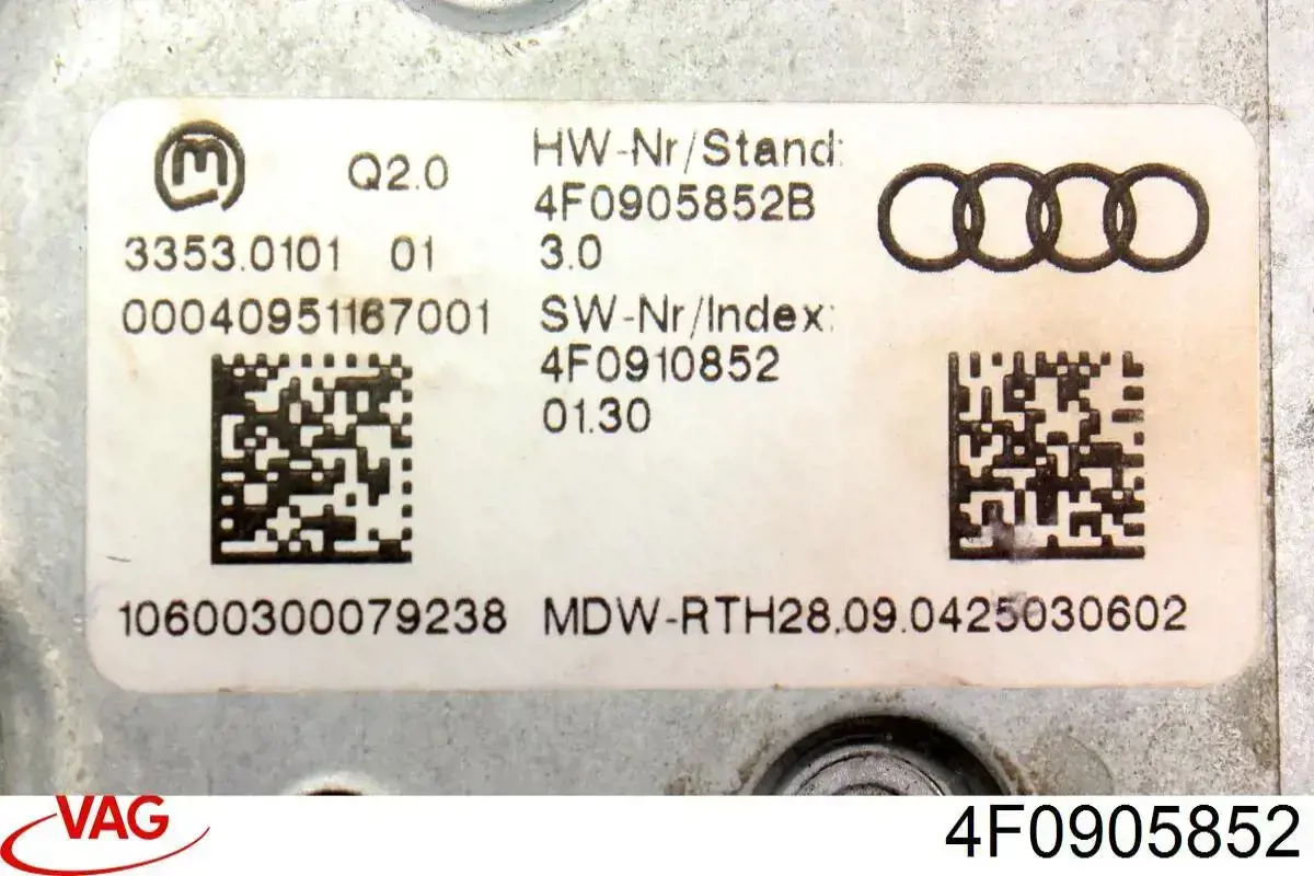 4F0905852 VAG 