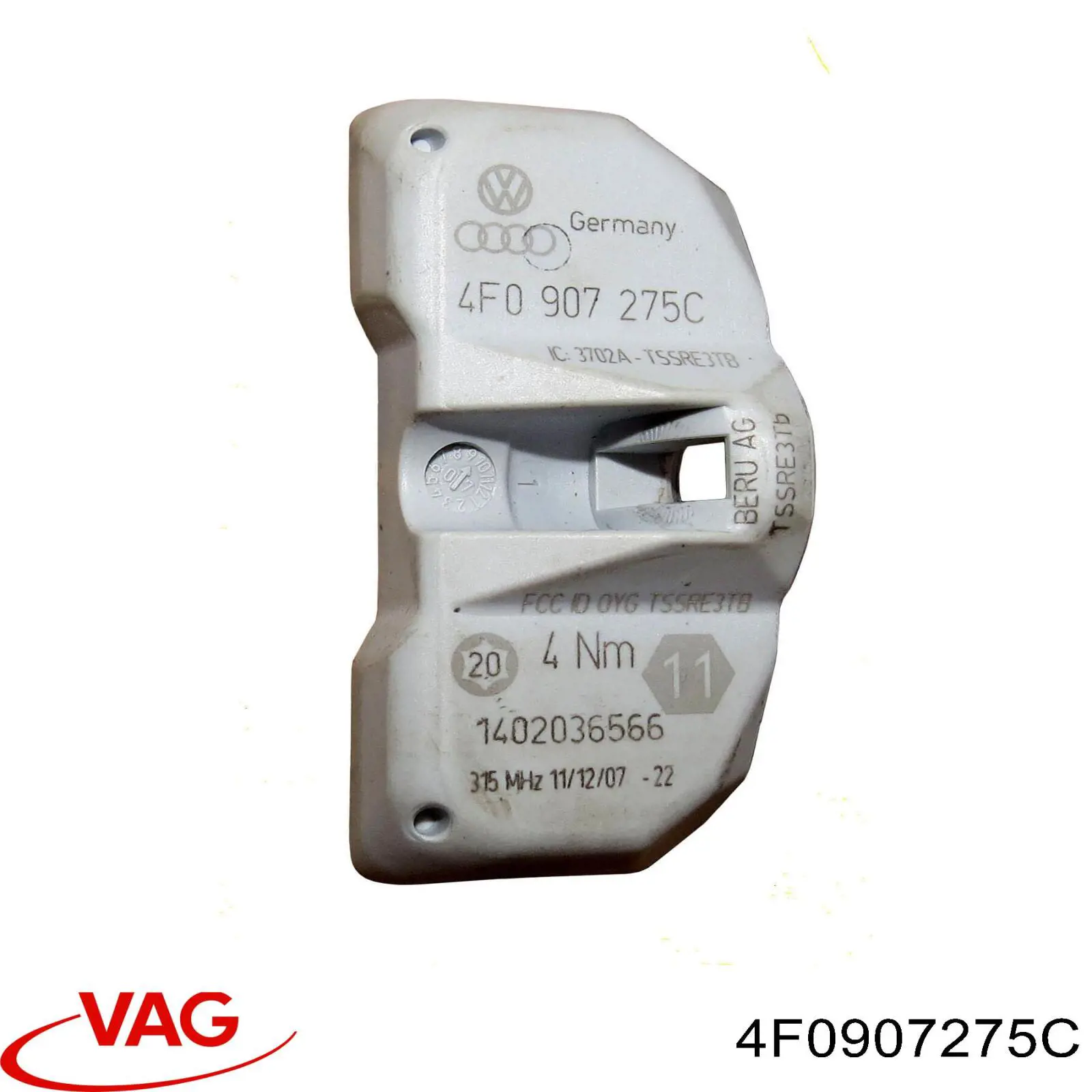 Датчик тиску в шинах 4F0907275C VAG