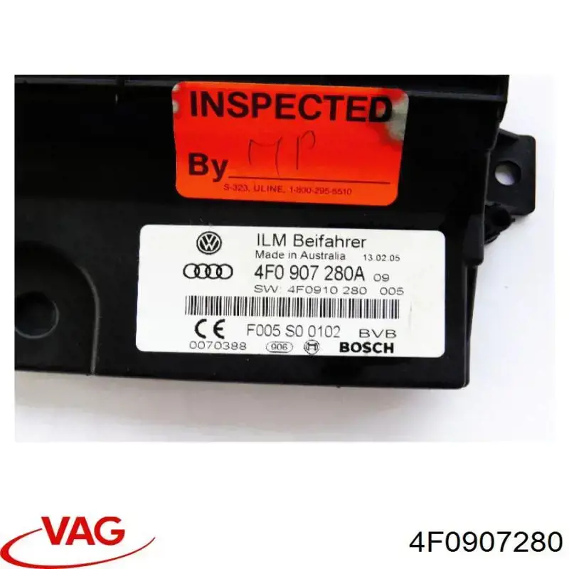 Модуль управління (ЕБУ) бортової мережі VAG 4F0907280 ціна, від 5.07 USD