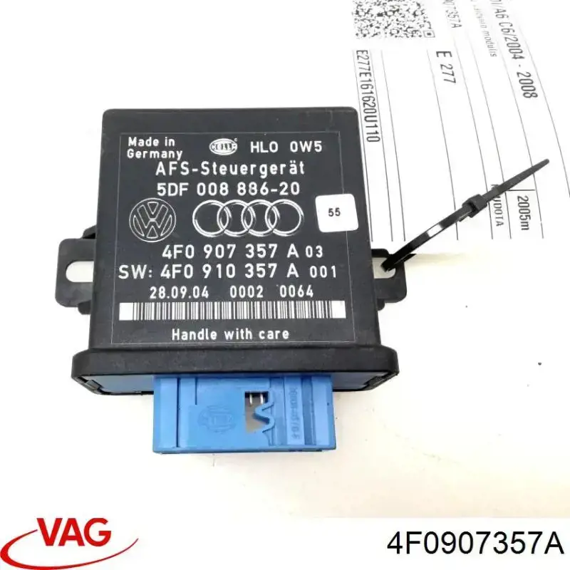 Купити 4F0907357A VAG Модуль керування (ЕБУ) світлом фар