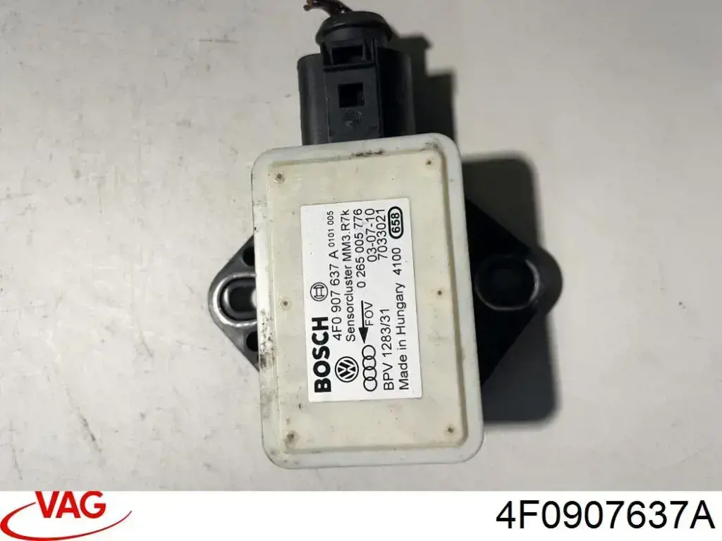 Датчик поперечного прискорення (ESP) 4F0907637A VAG