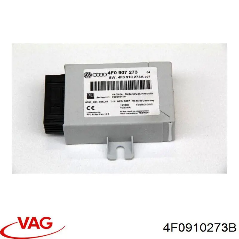 4F0910273B VAG Блок системи контролю тиску в шинах