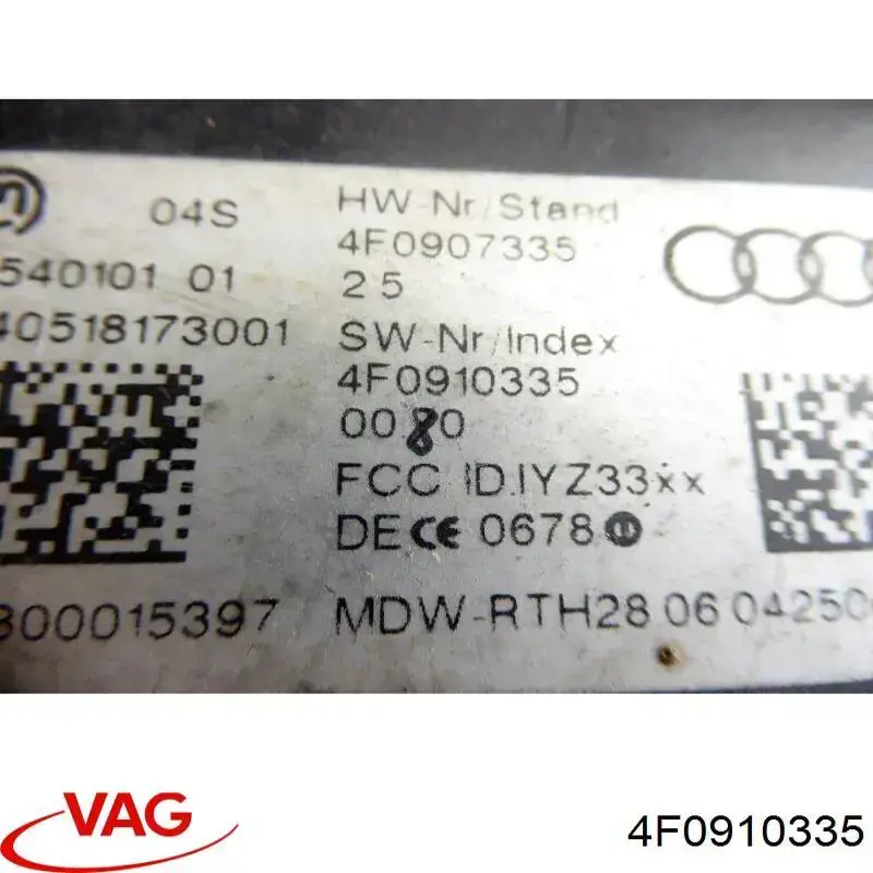 Купити 4F0910335 VAG 