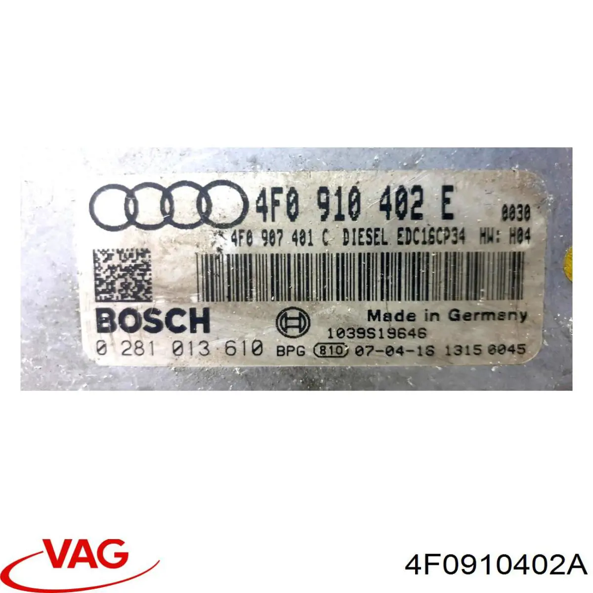  VAG 4F0910402A ціна, від 89.94 USD