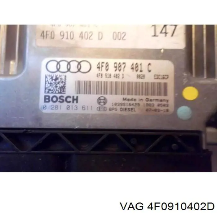Купити 4F0910402D VAG Модуль управління двигуном
