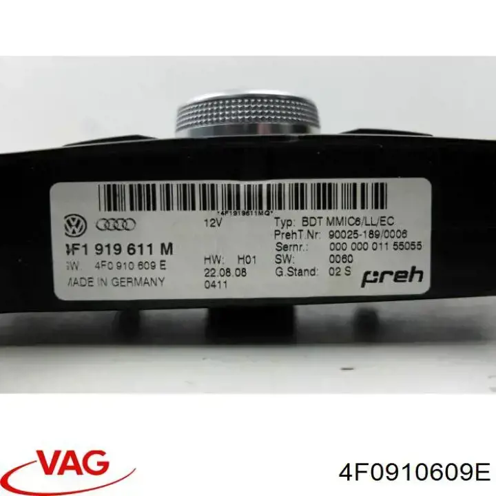  VAG 4F0910609E ціна, від 88.68 USD