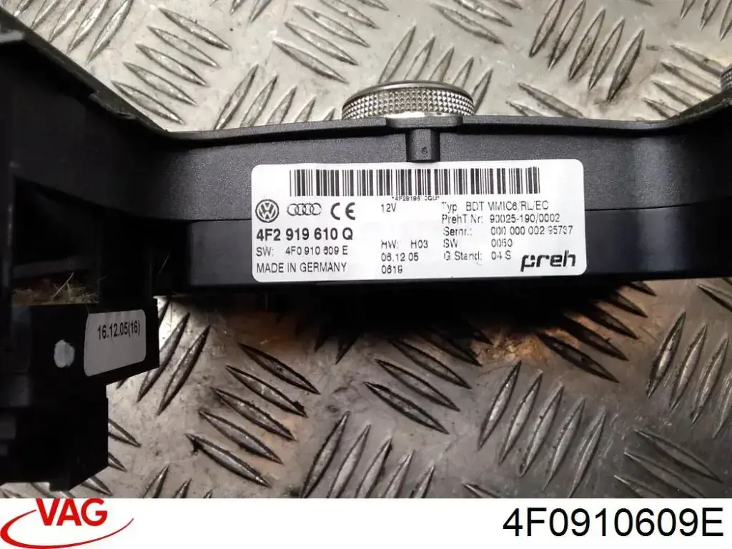 Купити 4F0910609E VAG 