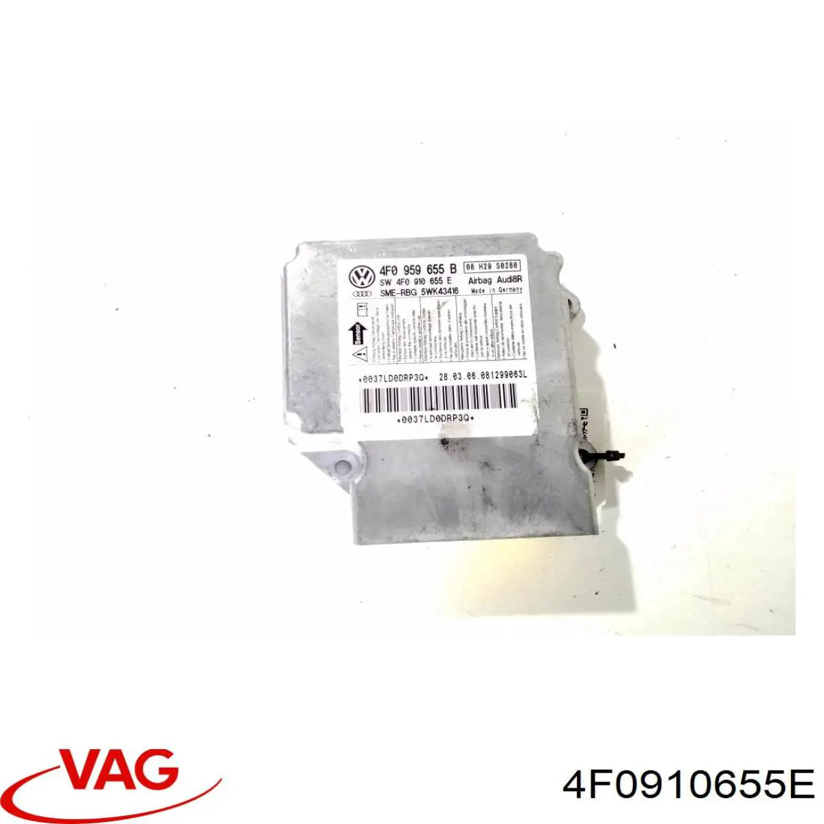 4F0910655E VAG Модуль-процесор управління подушки безпеки