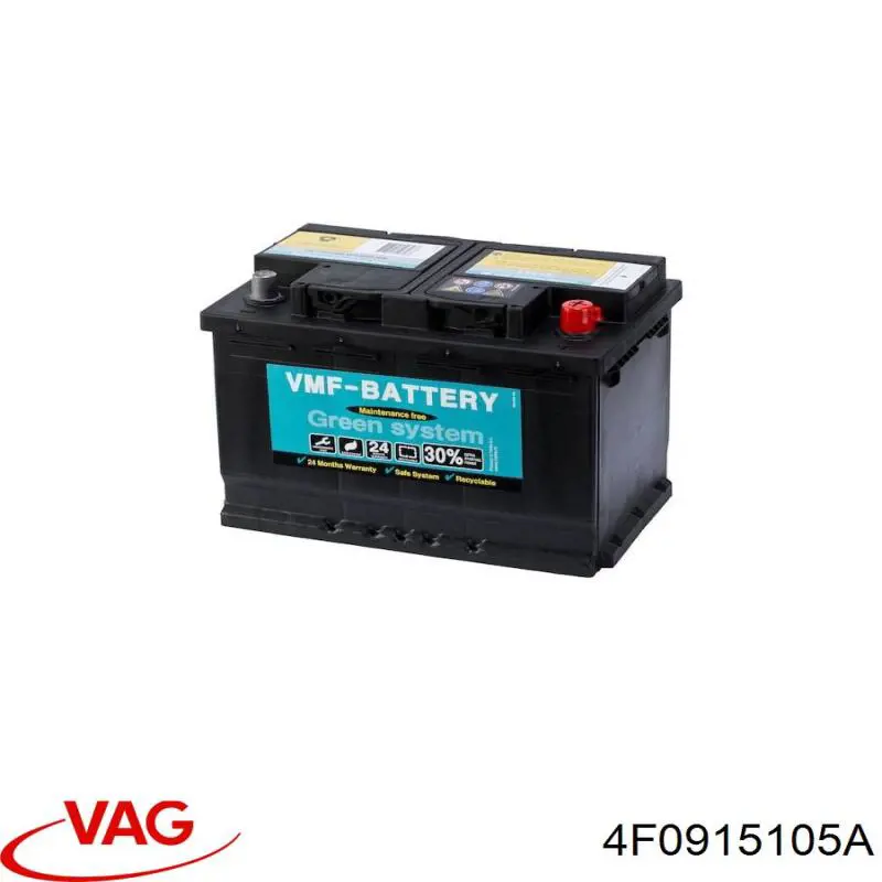 Купити Акумулятор VAG 70 А/г (4F0915105A)