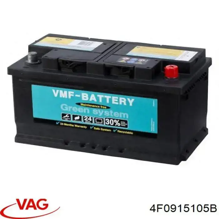 Купити 4F0915105B VAG Автомобільна батарея