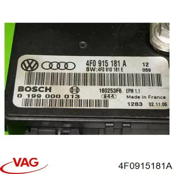 Батарея акумуляторна VAG 4F0915181A ціна, від 38.01 USD