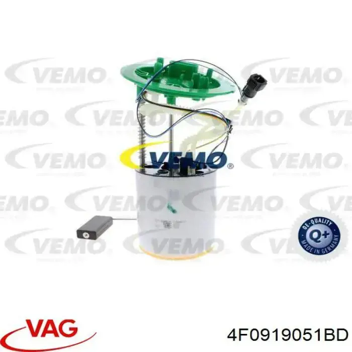 Модуль бензонасоса VAG 4F0919051BD ціна, від 117.13 USD