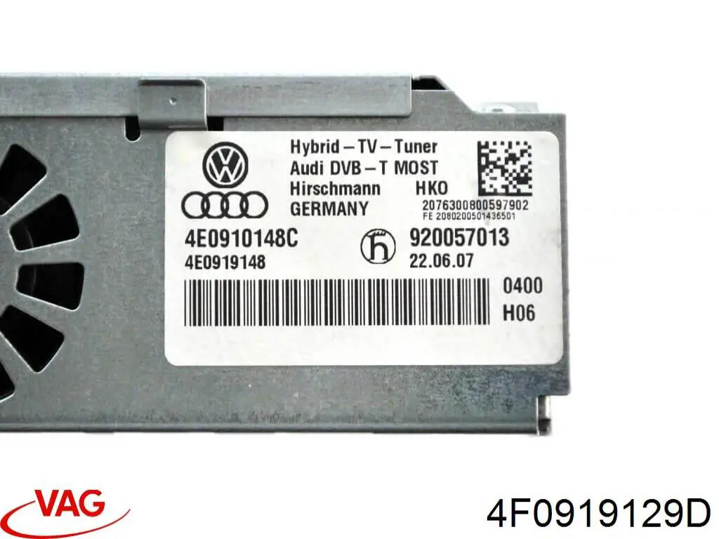 4F0919129D VAG 