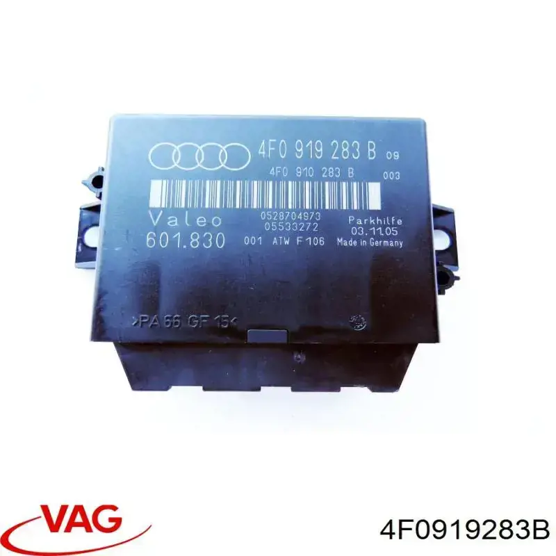 Купити 4F0919283B VAG Модуль керування (ЕБУ) парктроніком