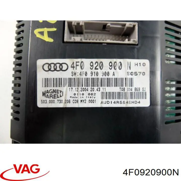 4F0920901CX VAG Щиток приладів