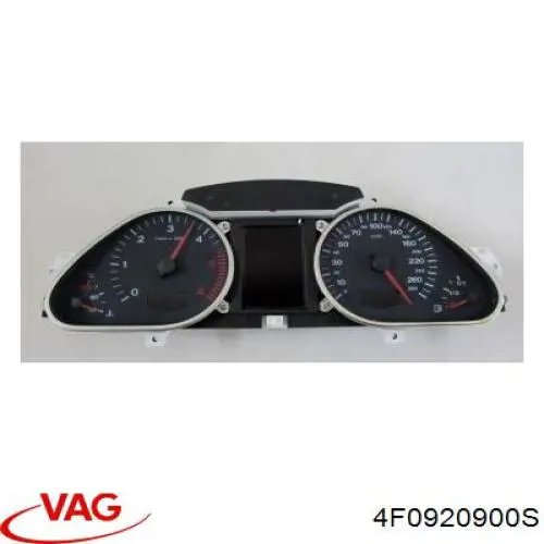4F0920900S VAG Щиток приладів додатковий