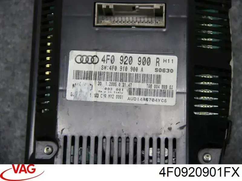щиток приладу VAG 4F0920901FV ціна, від 69.68 USD