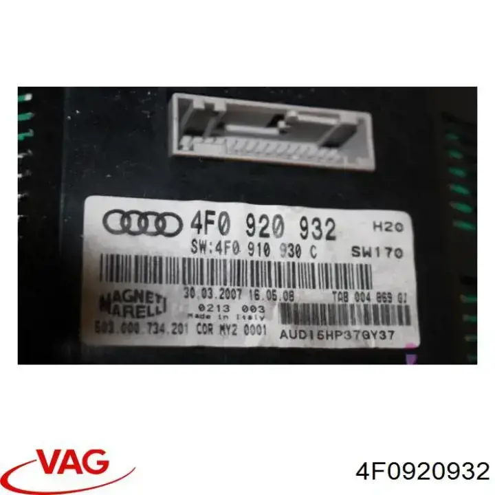 Панель приладів VAG 4F0920932 ціна, від 57.01 USD
