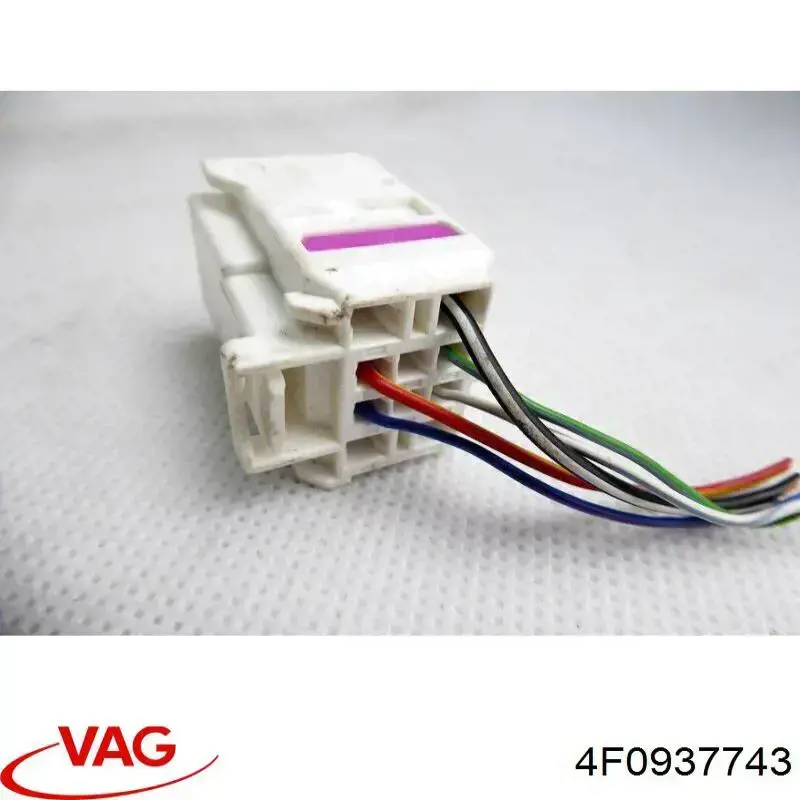 Купити 4F0937743 VAG Роз'єм (фішка) генератора