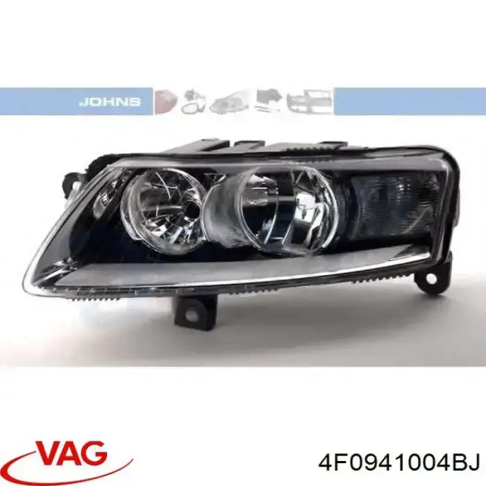 Купити 4F0941004BJ VAG Права блок фара