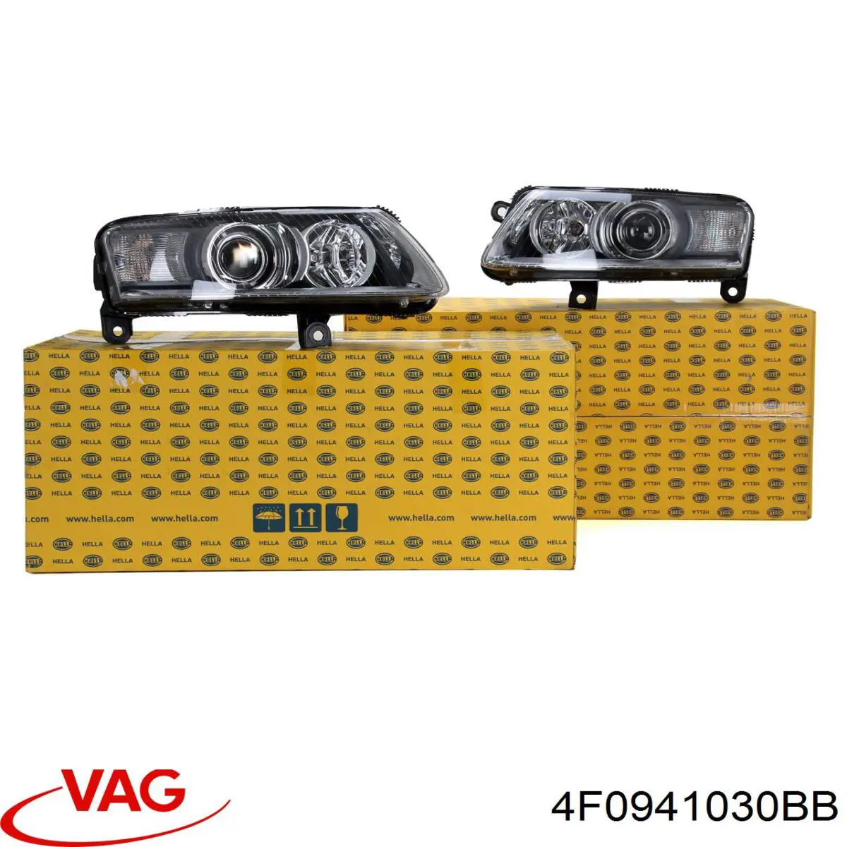 Купити 4F0941030BB VAG Права блок фара