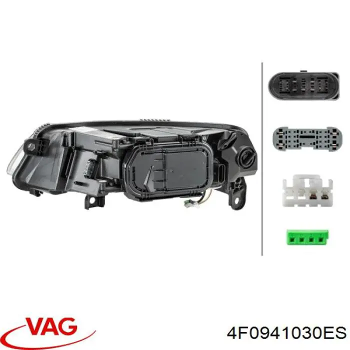 Фара права 4F0941030ES VAG