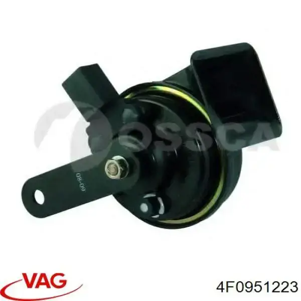 Сигнал звукової, клаксон VAG 4F0951223 ціна, від 9.65 USD