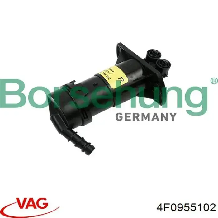 Сопло омивача фари передньої, правої VAG 4F0955102