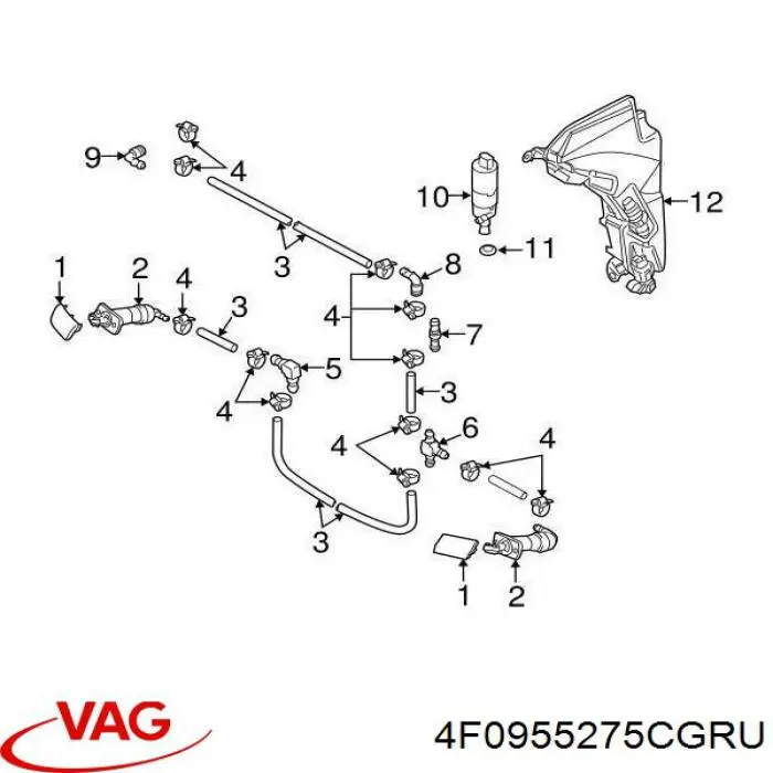 4F0955275CGRU VAG 