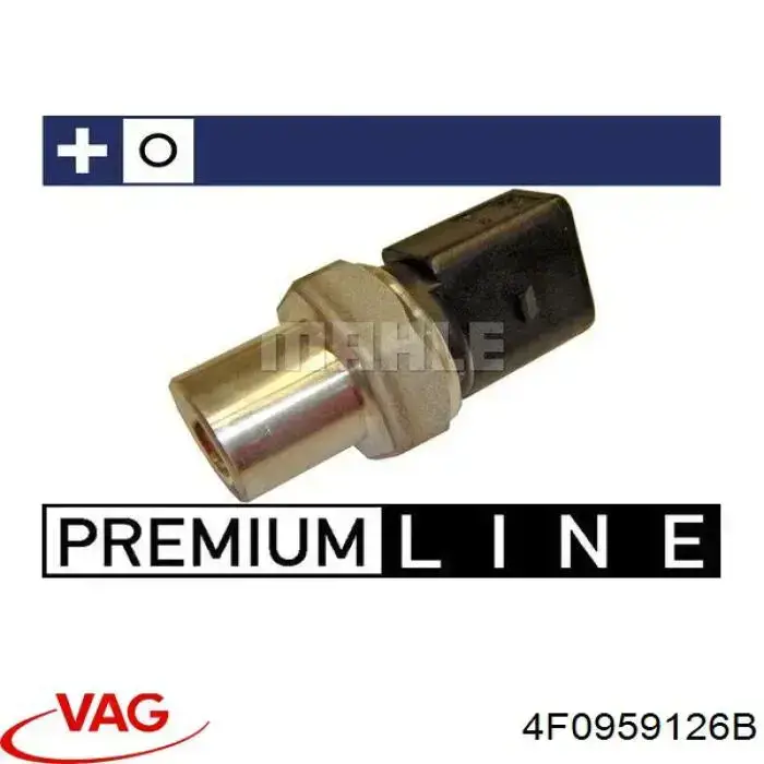 Датчик абсолютного тиску кондиціонера VAG 4F0959126B ціна, від 19.00 USD