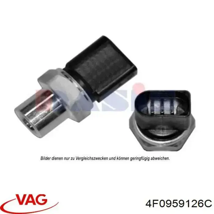 4F0959126C VAG датчик абсолютного тиску кондиціонера