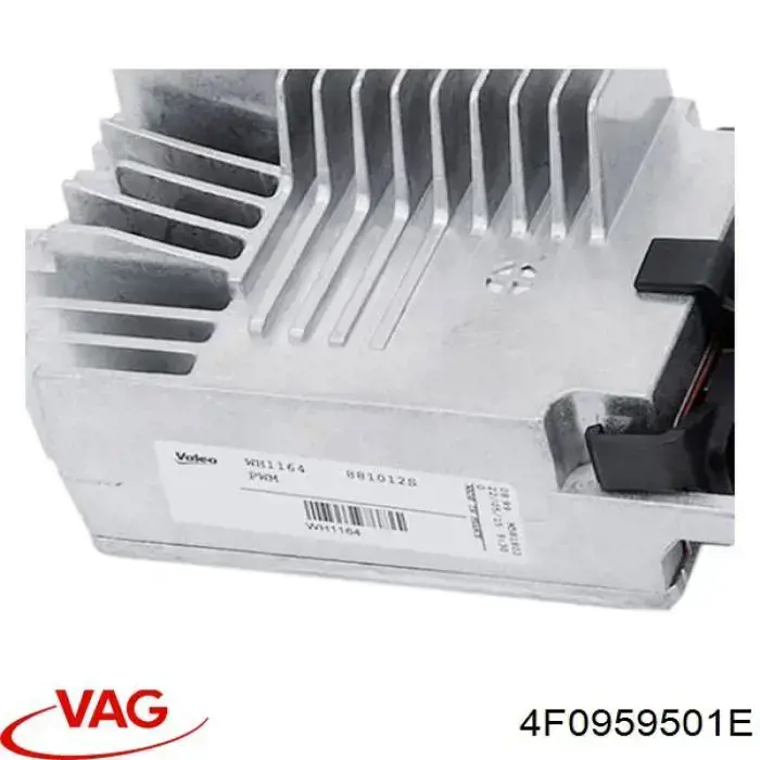 Купити 4F0959501E VAG Регулятор оборотів вентилятора