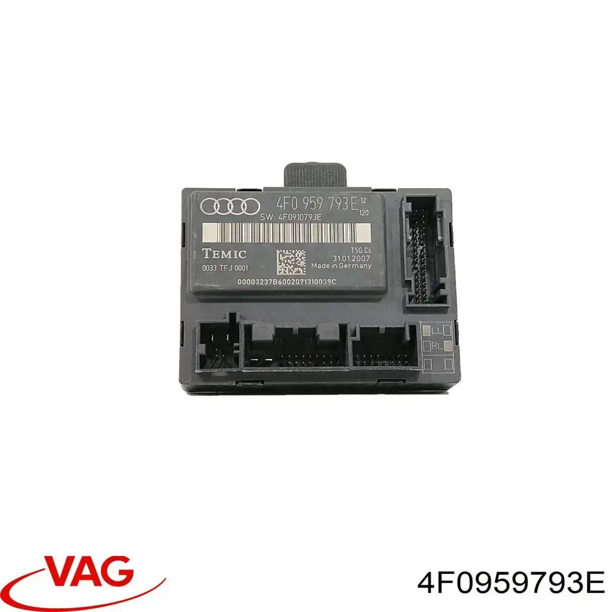 Купити 4F0959793E VAG Блок комфорту передніх дверей